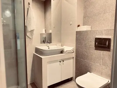 Łazienka w obiekcie Elegancki apartament hotelowy - 2 pokoje