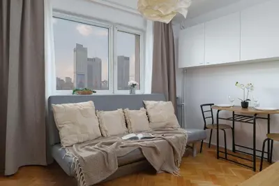 Część wypoczynkowa w obiekcie LYNA Home Gold - Manhattan View