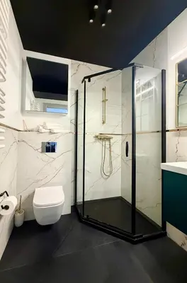 Łazienka w obiekcie Cozy Stay Kępna Apartment