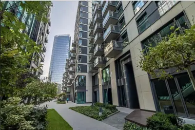 Budynek, w którym mieści się apartament