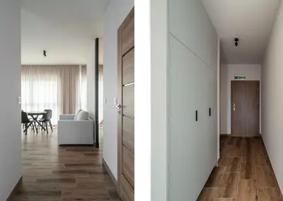 Część wypoczynkowa w obiekcie Apartamenty Szelągowskiej