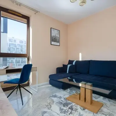 Bright Apartment Przyokopowa in the Centre of Warsaw with Parking by Noclegi Renters