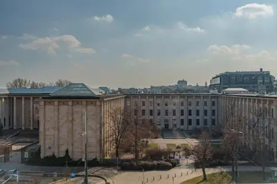 Budynek, w którym mieści się apartament