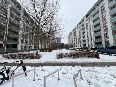 Obiekt NEST Warszawa zimą
