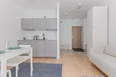 Kuchnia lub aneks kuchenny w obiekcie Platinium Old Town Studio - Dzielna