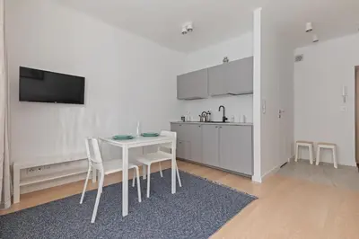 Kuchnia lub aneks kuchenny w obiekcie Platinium Old Town Studio - Dzielna
