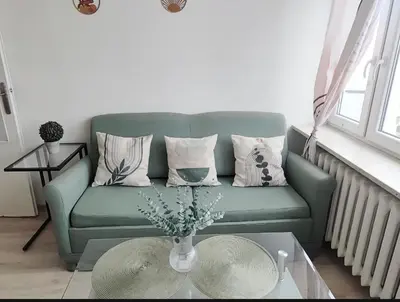 Część wypoczynkowa w obiekcie Chmielna Residence