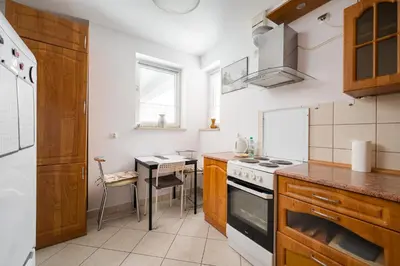 Kuchnia lub aneks kuchenny w obiekcie Ceramiczna Residence Apartment by BookingHost