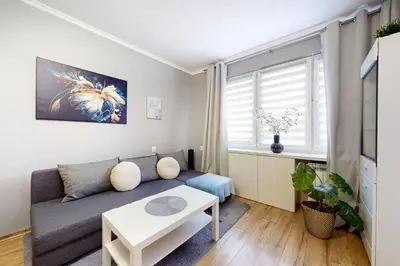 Telewizja i/lub zestaw kina domowego w obiekcie Magnolia Studio Deluxe City Center Anielewicza