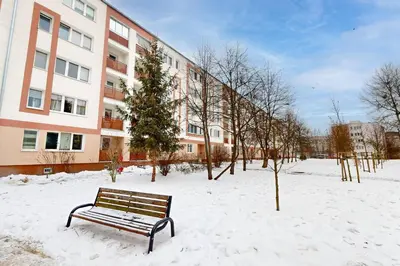 Obiekt Magnolia Studio Deluxe City Center Anielewicza zimą