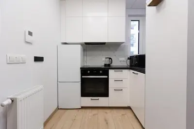 Kuchnia lub aneks kuchenny w obiekcie 2-237 in Warsaw, RC Bliska Wola Tower, 29 Marcina Kasprzaka, Petrovdom apartment