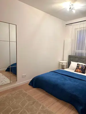 Łóżko lub łóżka w pokoju w obiekcie Apartament A44 by Real Apartment