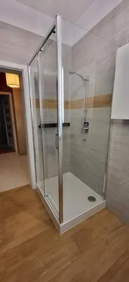 Łazienka w obiekcie View Apartment Jeziorańskigo 7