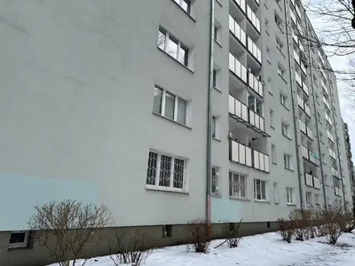 Budynek, w którym mieści się apartament