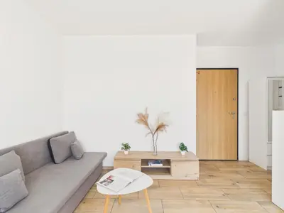 Część wypoczynkowa w obiekcie Modzelewskiego 17 Apartment by Solarento