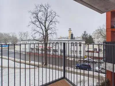Budynek, w którym mieści się apartament