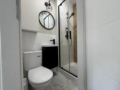 Łazienka w obiekcie K22 Warsaw Central West Sękocińska 13B