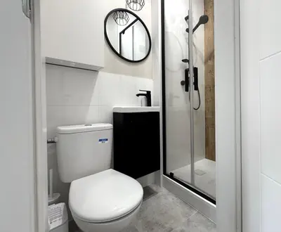 Łazienka w obiekcie K22 Warsaw Central West Sękocińska 13B