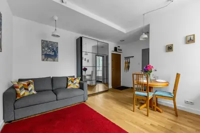 Część wypoczynkowa w obiekcie Muranów Apt - Metro, Top Location - by Rentujemy