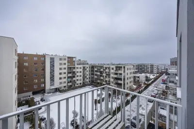 Budynek, w którym mieści się apartament
