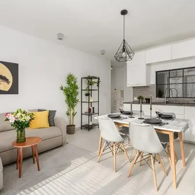 Lumina premium family apartment patio with private garden