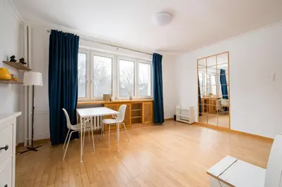 Plan piętra w obiekcie Mokotów Czarnomorska Homely Studio by BookingHost