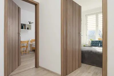 Plan piętra w obiekcie Colorful Apartment Jasnodworska in Warsaw with Air Conditoning, Gym and Parking by Noclegi Renters