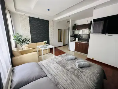 Kuchnia lub aneks kuchenny w obiekcie Freta Old Town apartment