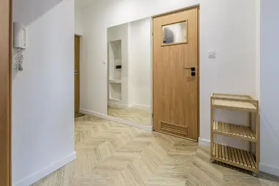 Plan piętra w obiekcie Modern Warsaw Apartment on Zlota Street next to central station by P&M