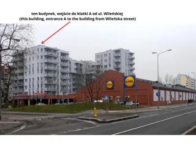 Plan piętra w obiekcie Aura Apartment Warsaw near metro