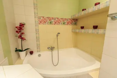 Łazienka w obiekcie Rental Apartments Szeroki Dunaj
