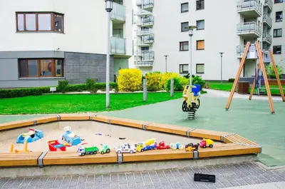 Plac zabaw dla dzieci w obiekcie Apartament Centrum Giełdowa