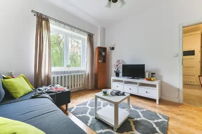 Telewizja i/lub zestaw kina domowego w obiekcie P&O Apartments Plac Zbawiciela