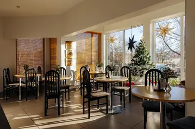 Część wypoczynkowa w obiekcie Arcus Premium Hostel