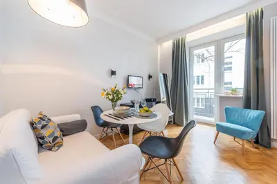 Część wypoczynkowa w obiekcie P&O Apartments Metro Centrum
