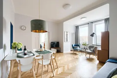 Część wypoczynkowa w obiekcie P&O Apartments Metro Centrum