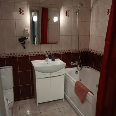 Łazienka w obiekcie Apartamenty Nad Jeziorkiem