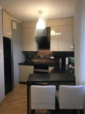Kuchnia lub aneks kuchenny w obiekcie Apartamenty Nad Jeziorkiem