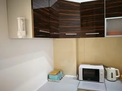 Kuchnia lub aneks kuchenny w obiekcie Center Warsaw- Apartamenty Smolna