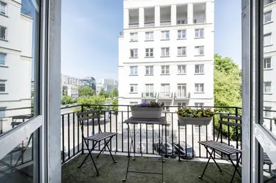 Balkon lub taras w obiekcie Studio Marszałkowska