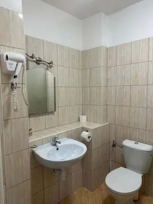 Łazienka w obiekcie SCSK Żurawia