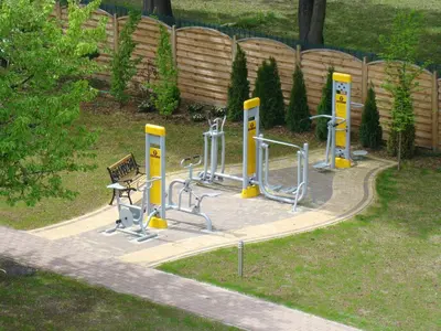 Plac zabaw dla dzieci w obiekcie Centrum Barnabitów