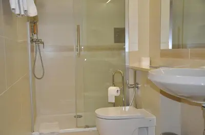 Łazienka w obiekcie Centrum Barnabitów