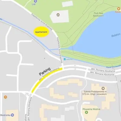 Plan piętra w obiekcie Apartament Kapelanów