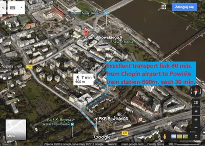 Plan piętra w obiekcie Smulikowskiego 9