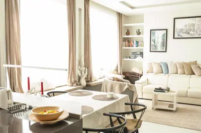 Część wypoczynkowa w obiekcie Okolnik Apartment