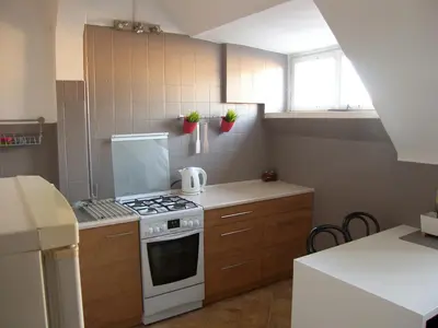 Kuchnia lub aneks kuchenny w obiekcie Murano Apartaments Old Town