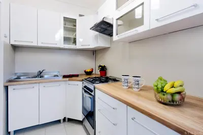 Kuchnia lub aneks kuchenny w obiekcie ClickTheFlat Avenue Place Apart Rooms