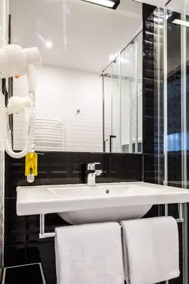 Łazienka w obiekcie Air Hotel