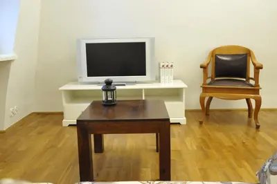 Telewizja i/lub zestaw kina domowego w obiekcie MiłoTu - Apartament Uniwersytecki